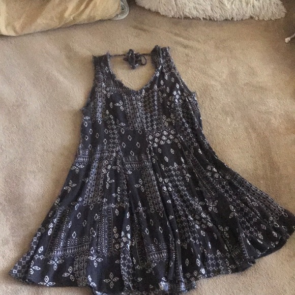 PPLA Dresses & Skirts - Grey & White Dress